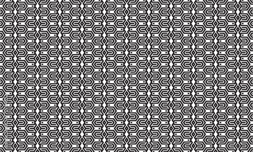 Embrace timeless elegance with this captivating black and white geometric pattern. Perfect for adding sophistication to your designs.