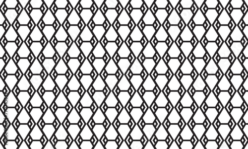 Embrace timeless elegance with this captivating black and white geometric pattern. Perfect for adding sophistication to your designs.