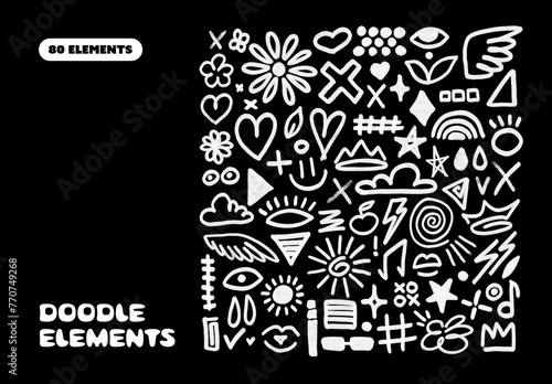 Handdrawn Doodle Elements