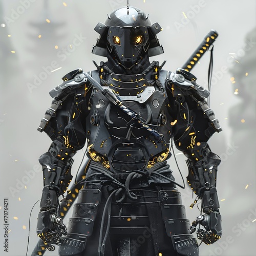 In a world where ancient traditions meet futuristic technology the cybernetic samurai stands as a symbol of the past and the future. Armed with tech-powered katanas and augmented enhancements