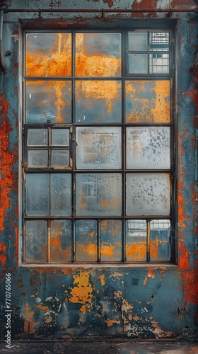 Misty Memories Rustic Window Frames Capture Essence of Autumn's Enigmatic Beauty