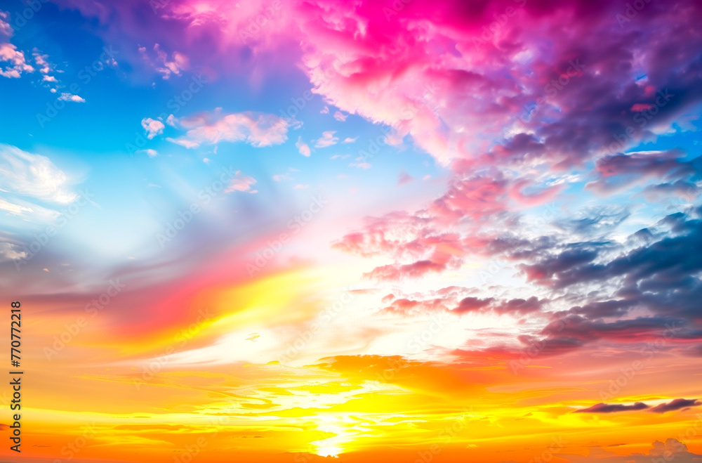 sunset sky and clouds sunset sky and clouds
