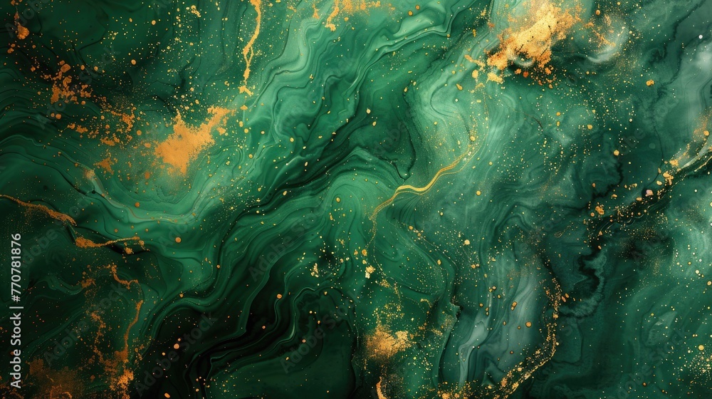 green marble texture wallpaper. marble stone texture. green and gold ...