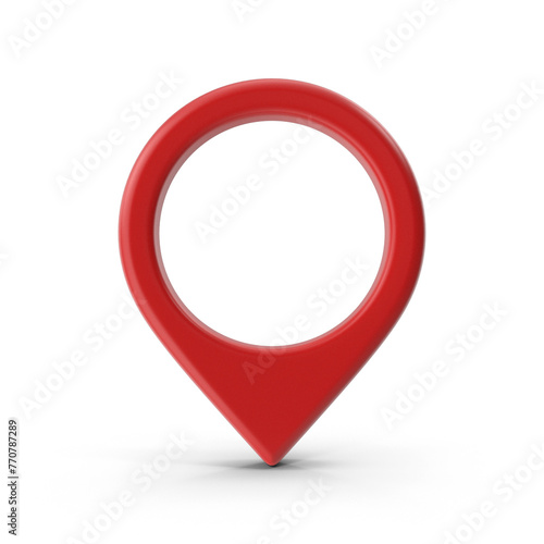 Free Download 3D Realistic Location map pin gps pointer markers vector illustration for destination - GFXLoad