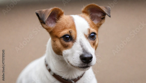 Brave Jack Russell Terrier in nature Dog Photography