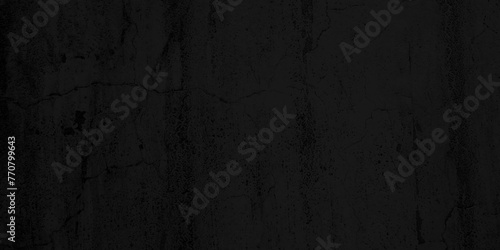 Black concrete wall. old wall background texture