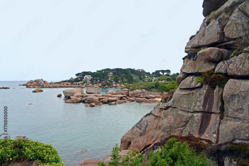 An der Cote Granit Rose Bretagne