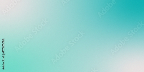 Beautiful Mint background with pastel rose mint gradient foil shimmer texture. Colorful bright spots in burnt rose mint fiery golden foil. Color gradient ombre with rough grain noise.
