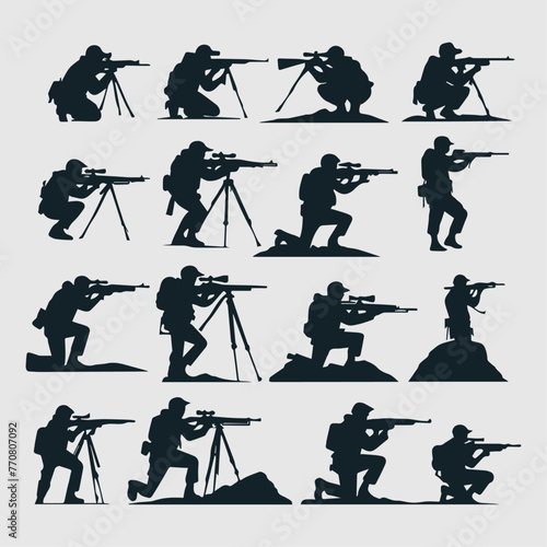 sniper silhouette collection