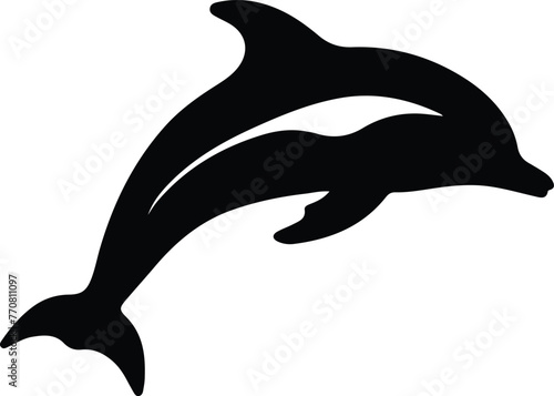 dolphin bottlenose silhouette