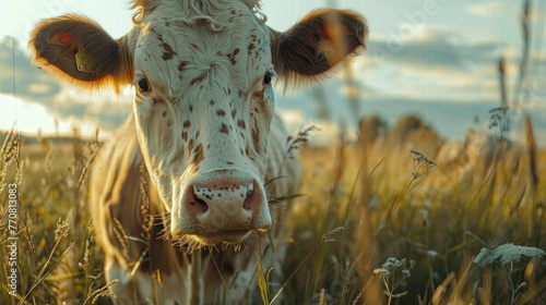 Fence Boundary Exploration: A Curious Cow Gazes Beyond