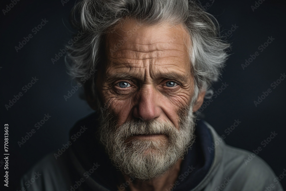 Concept of depression and mental health issues made with ai generative technology Concept of depression and mental health issues made with ai generative technology