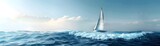 Mastering the Art of Sailing Conquering Waves and Winds in Serene Open Sea Adventure