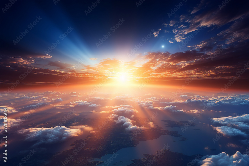 Obraz premium Celebration of Earth Day Generative AI picture green planet beautiful nature in danger AI pic