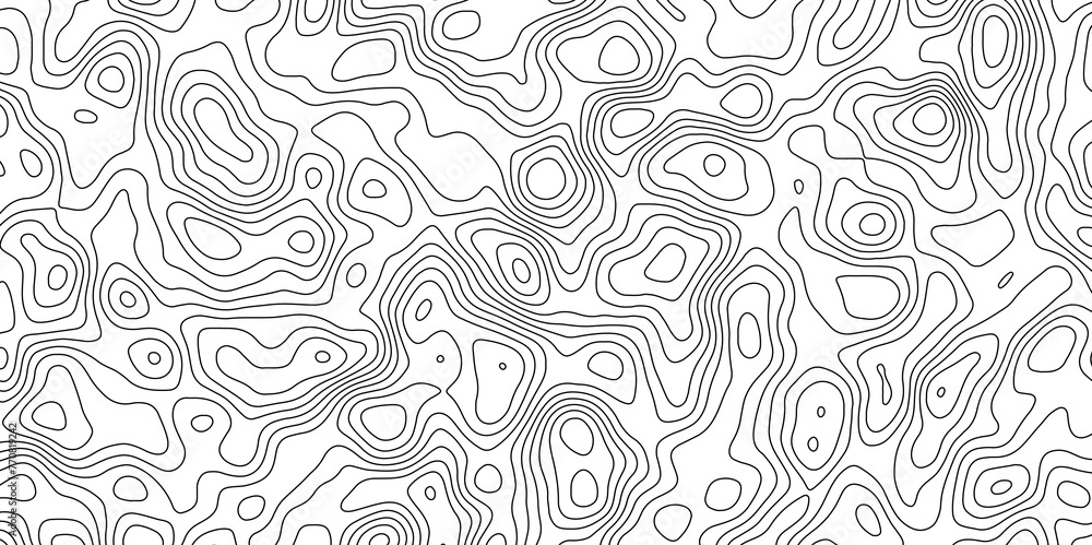 Topographic map and landscape terrain texture grid. Abstract lines background. Contour maps. Vector illustration. black and white topographic contours lines of mountains.
Topographic map and landscape terrain texture grid. Abstract lines background. Contour maps. Vector illustration. black and white topographic contours lines of mountains.