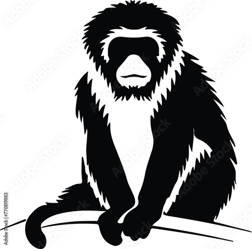 gibbon silhouette