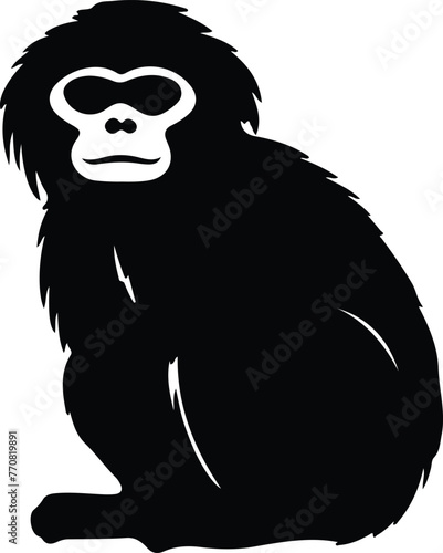 gibbon silhouette
