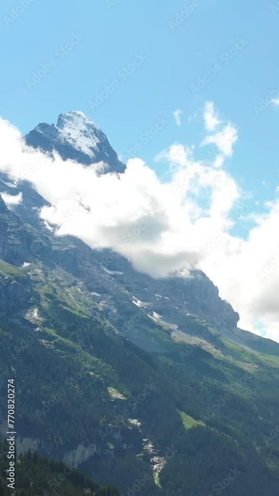 Aerial view of beautiful Switzerland landscape Aerial view of beautiful Switzerland landscape