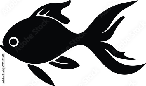 goldfish silhouette
