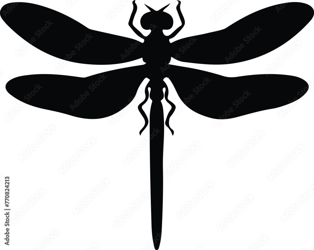 green darner dragonfly silhouette green darner dragonfly silhouette