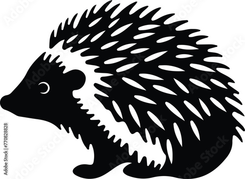 hedgehog silhouette