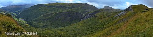 Landscape at Vikafjell in Norway, Europe
 photo