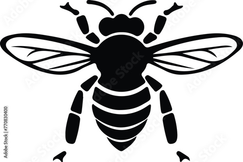 honey bee silhouette