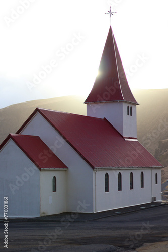 Church in Vik y Myrdal, Iceland