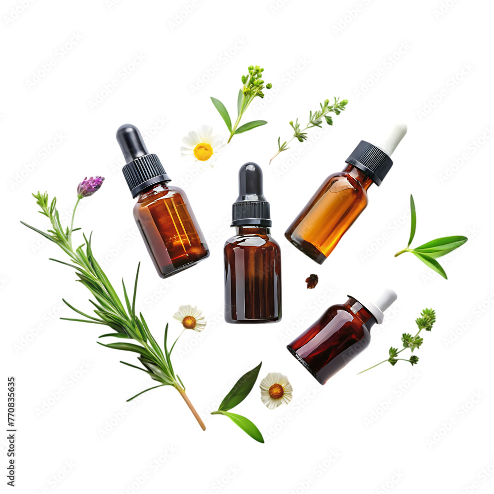 watercolor essential oil bottle set watercolor essential oil bottle set