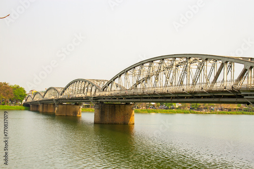 Truong Tien Bridge Crossing Huong River In Hue City, Vietnam. Truong Tien Bridge Is One Of The Symbols Of Hue City. © Huy Nguyen