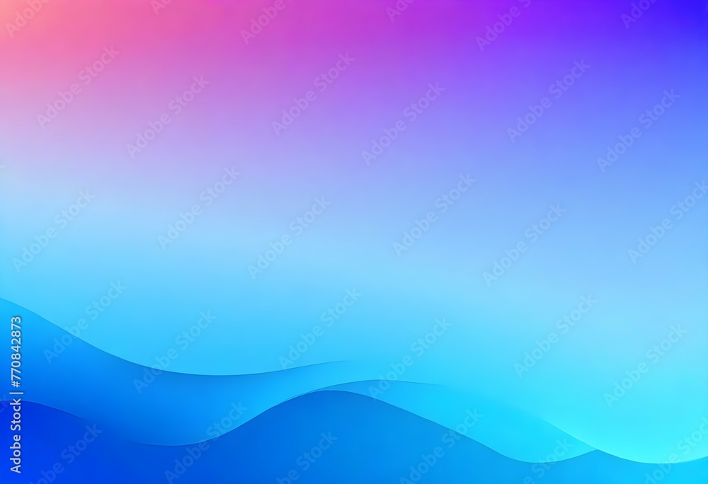 gradient wavy blue background