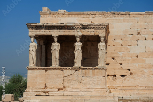 ancient greek temple in Acropolis