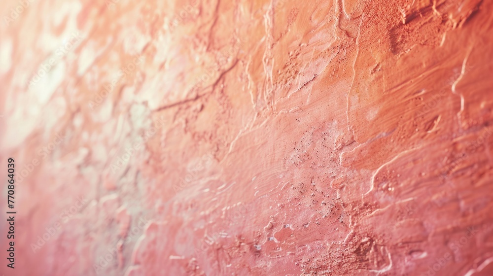 pared con textura de coral rosa generative ai