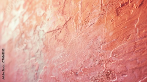 pared con textura de coral rosa generative ai
