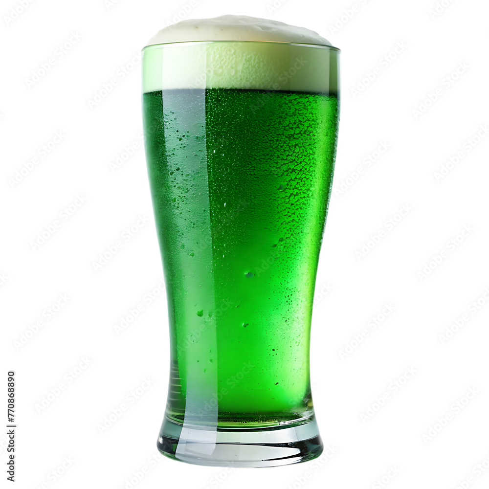 glass of beer with drops glass of beer with drops