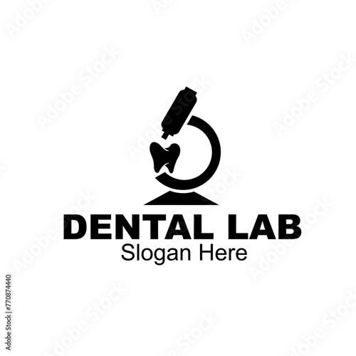 dental lab logo design concept