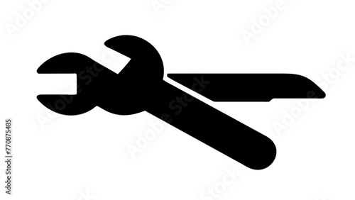  A wrench Vector illustration