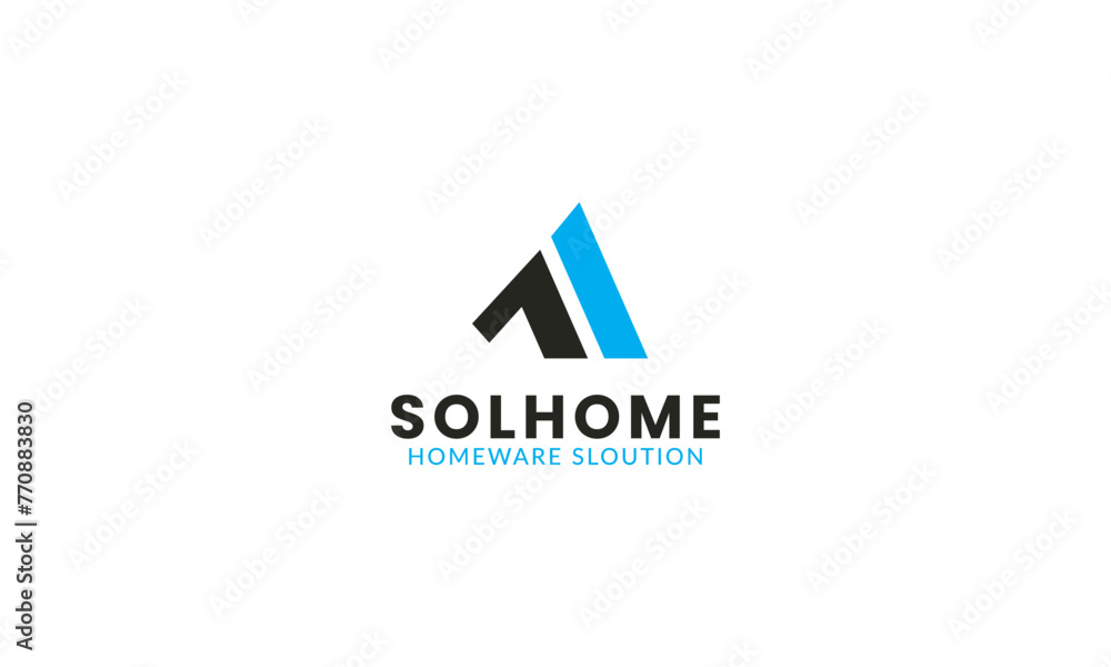 Real estate with check mark vector logo. Home vector logo template for real estate company. Real estate with check mark vector logo. Home vector logo template for real estate company.