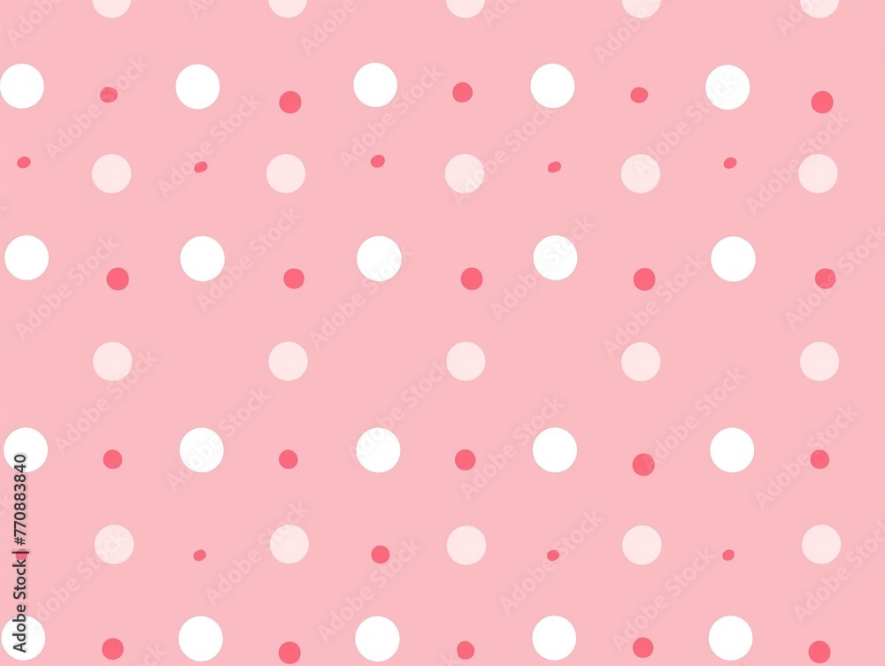 Pink dots background Pink dots background