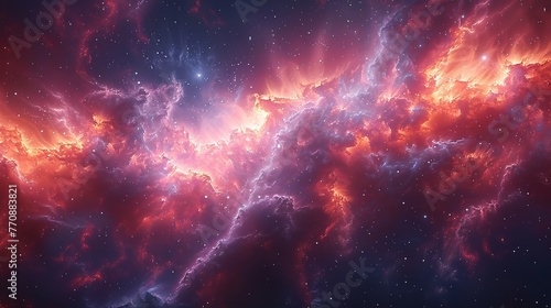 NASA provided the image's galaxy elements. Generative Ai #770883821