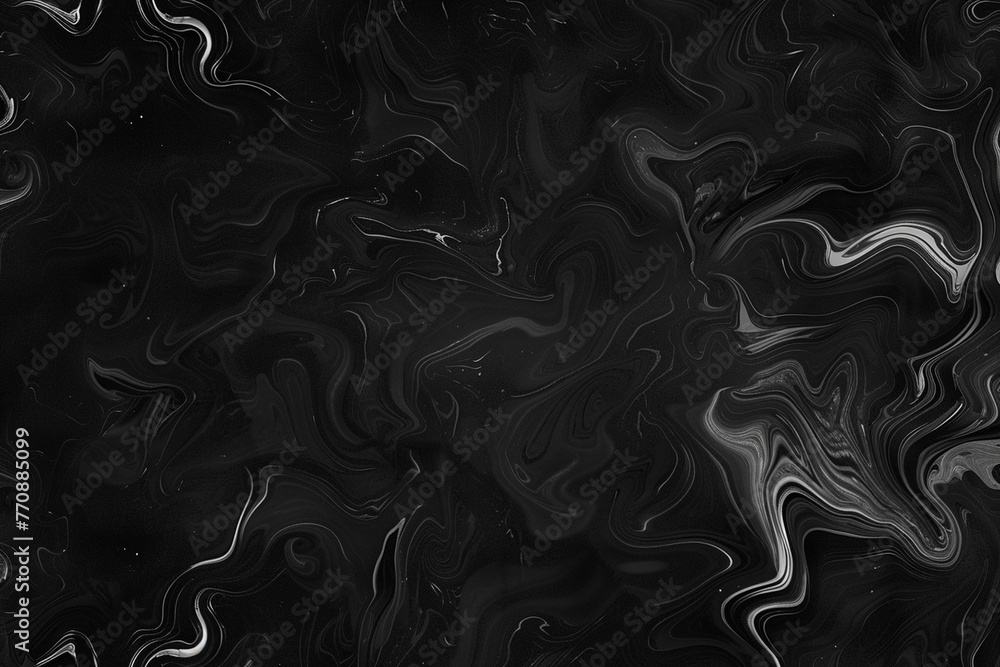 Abstract Black Background With Marbled Texture Pattern in Elegant Fancy Design. Abstract Black Background With Marbled Texture Pattern in Elegant Fancy Design.