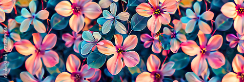 Spring Blossoms Bringing Color and Life to the Season  with Soft Bokeh for a Dreamy Background