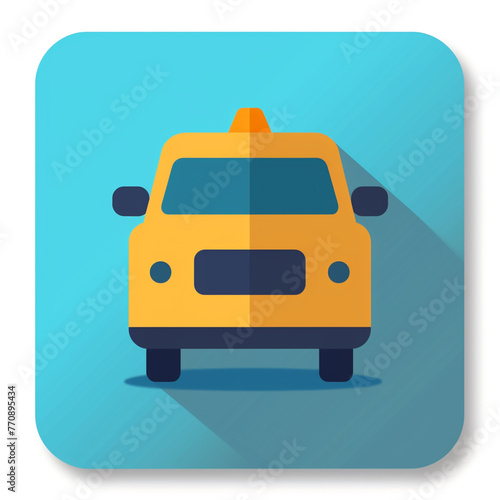 yellow car icon