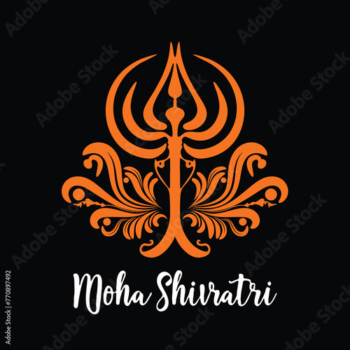 Maha Shivratri Festival Poster colorful nice vector design.eps