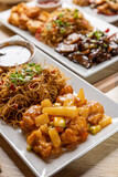 Assorted chinese dishes