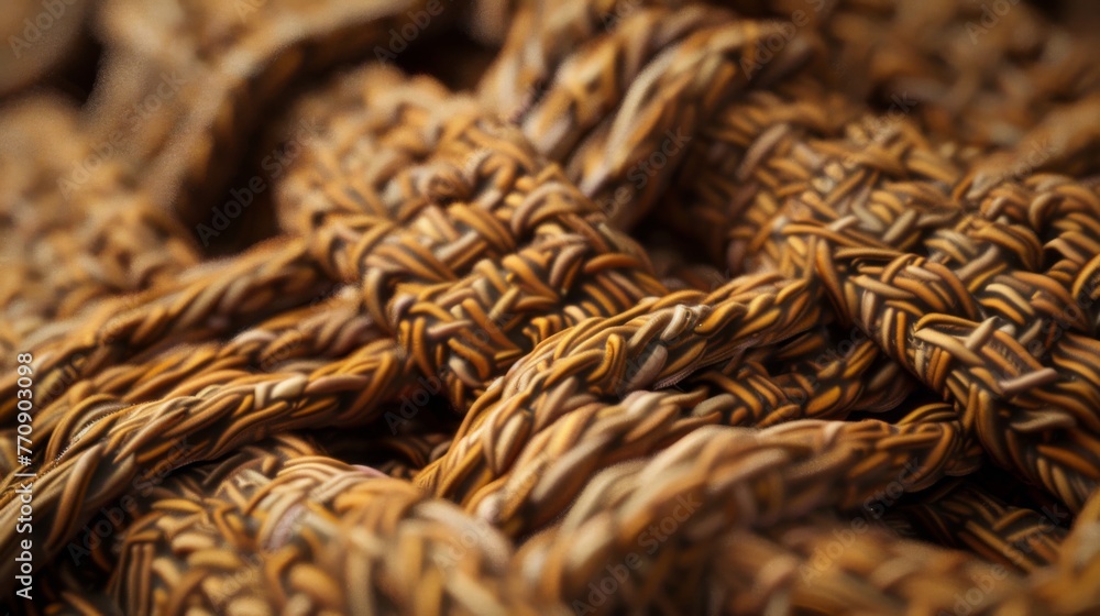 The intricate weaving of fibers creates a textured background that resembles a woven tapestry. The intricate weaving of fibers creates a textured background that resembles a woven tapestry.