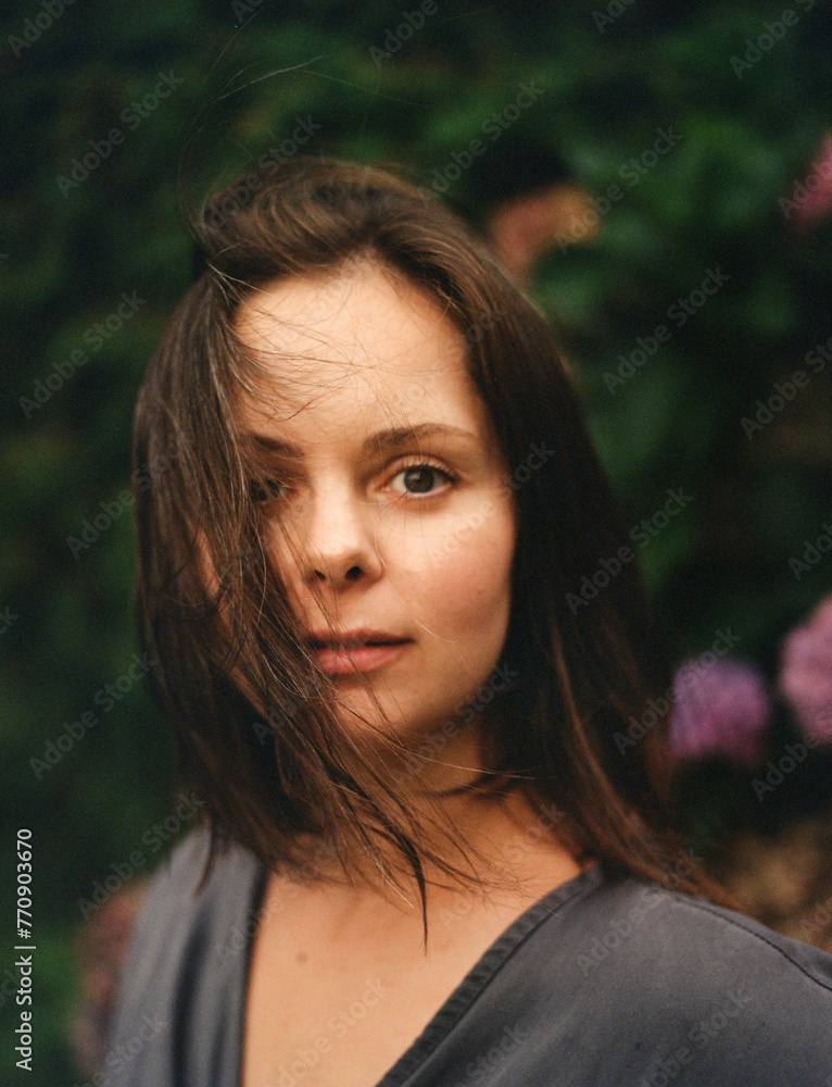 A portrait of thoughtful woman A portrait of thoughtful woman