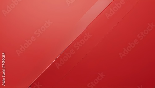 Gradient red color with white rays of light, scarlet shades on a smooth textured surface photo