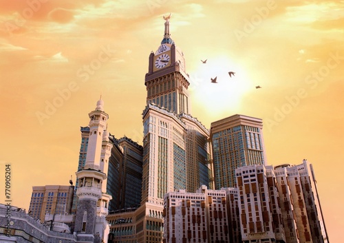Royal Clock Tower Makkah in Makkah, Saudi Arabia.