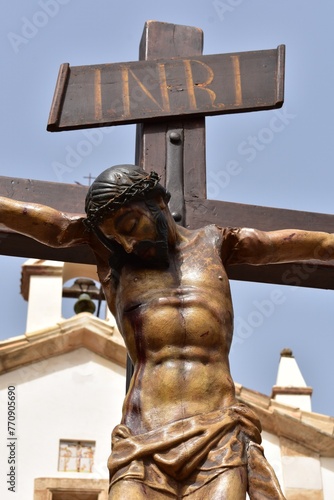Imagen de Cristo en la cruz. 